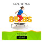 JumpKing 36in Indoor/Outdoor Toddler Trampoline - Thumbnail 12 of 15