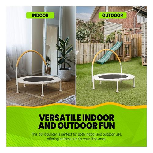JumpKing 36in Indoor/Outdoor Toddler Trampoline - Primary Image