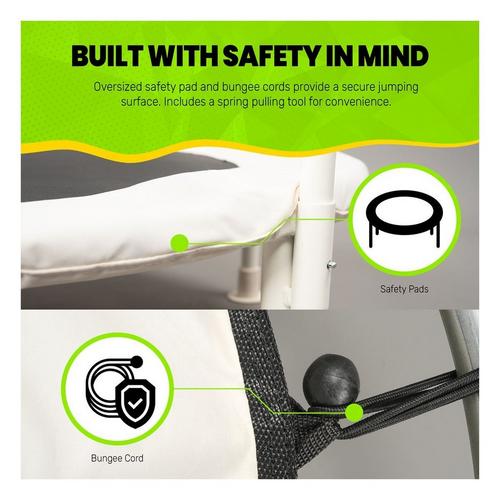 JumpKing 36in Indoor/Outdoor Toddler Trampoline - Primary Image