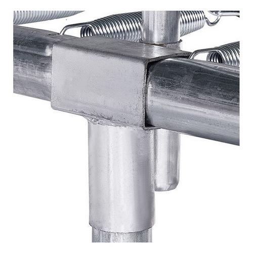 JumpKing 10'x15' Rectangle Trampoline with 2 Powder Coated Basketball Hoops & Breakaway Rim - Primary Image