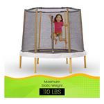 JumpKing 60 Round Trampoline with Enclosure - Thumbnail 7 of 7