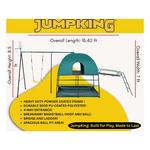JumpKing Ultimate All-in-One 5-Station Outdoor Adventure Playset - Thumbnail 3 of 5