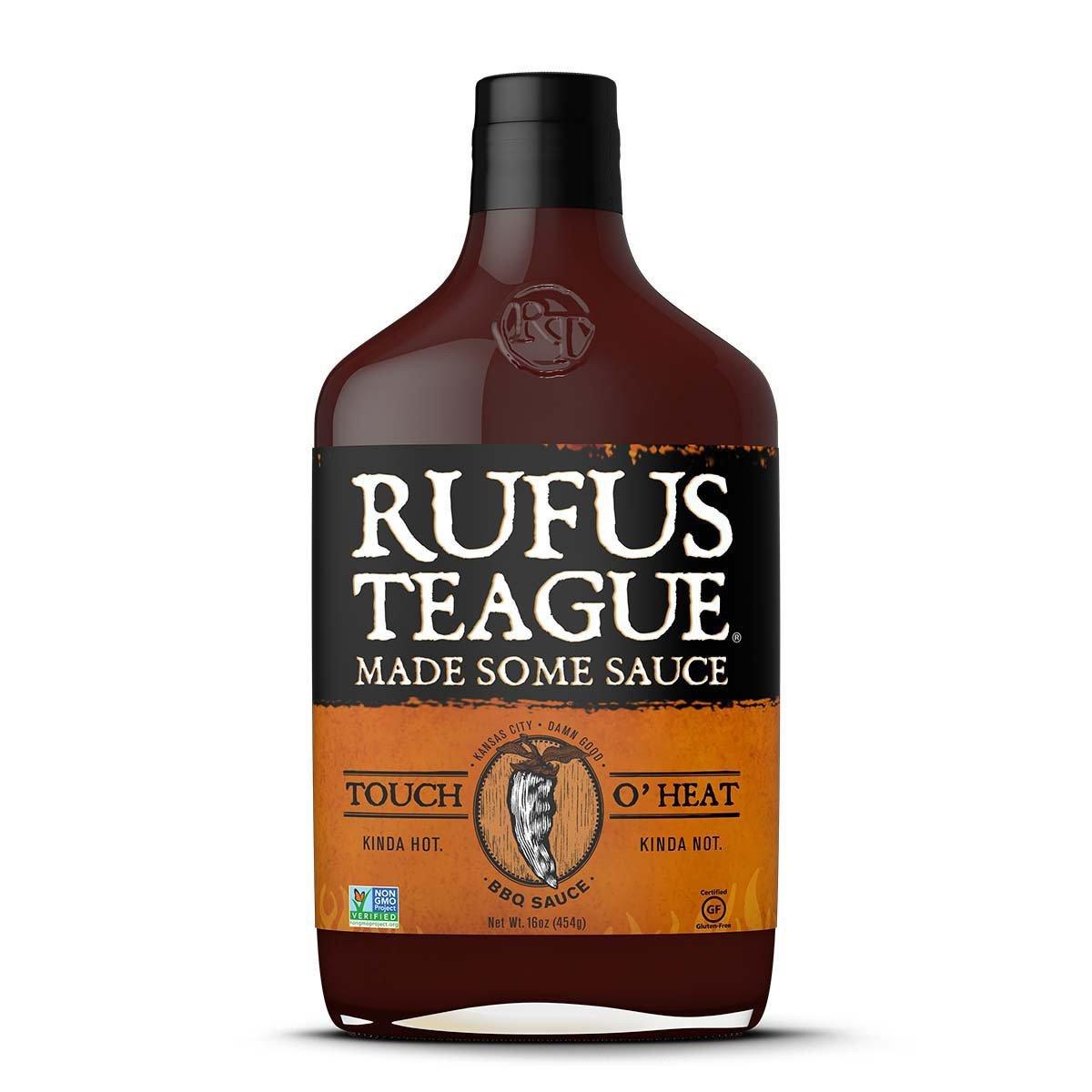 Rufus Teague Touch O Heat BBQ Sauce - Rufus Teague