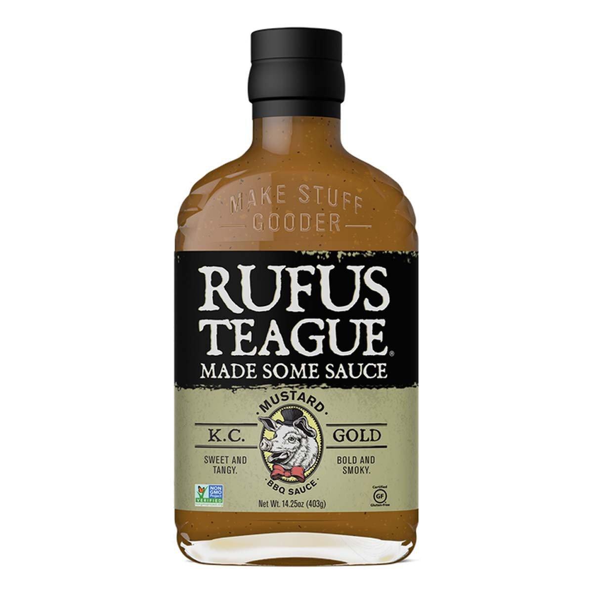 Rufus Teague KC Gold BBQ Sauce - Rufus Teague