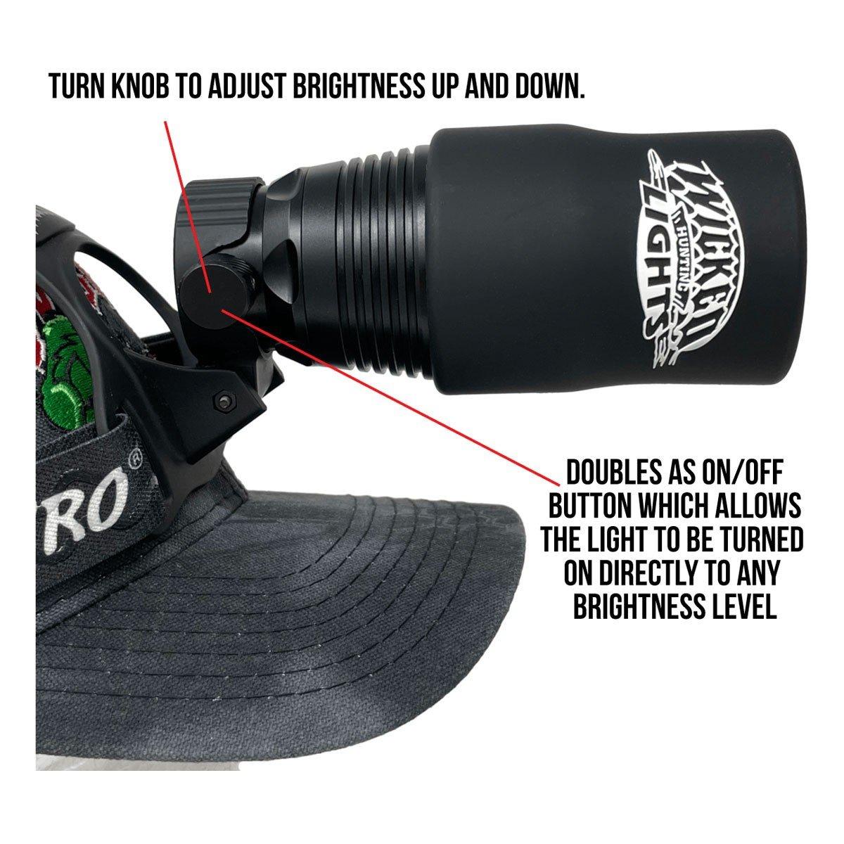 Wicked Lights Scanpro Gen4 3-n-1 Night Hunting Headlamp Kit