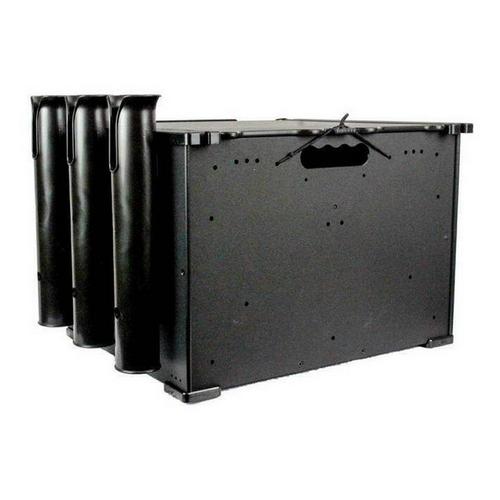 YakAttack BlackPak Kayak Fishing Crate with Rod Holders - Primary Image