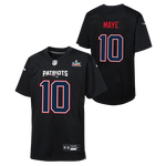 Nike Kids' New England Patriots Drake Maye #10 Super Bowl LX Patch Jersey - Thumbnail 1 of 3
