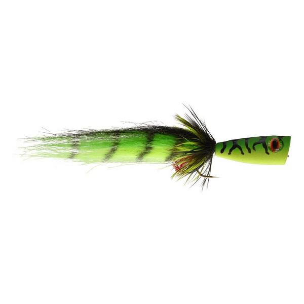 RAINYS FLIES AND SUPPLIES J's Green/Chart Predator Popper-FM