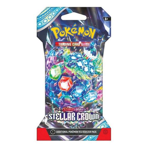 Pokemon Trading Card Game Scarlet & Violet Stellar Crown Sleeved Booster Pack - Primary Image