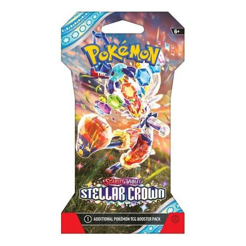 Pokemon Trading Card Game Scarlet & Violet Stellar Crown Sleeved Booster Pack - Primary Image