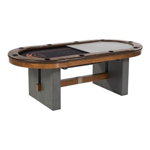 Barrington 10-Player Urban Poker Table with Dining Top - Primary Image