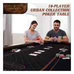 Barrington 10-Player Urban Poker Table with Dining Top - Thumbnail 3 of 8