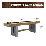 Barrington 9 Ft. Urban Collection Shuffleboard Table - Thumbnail 2 of 7