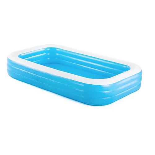 Bestway H2OGO! Blue Rectangular Inflatable Family Swimming Pool - Primary Image