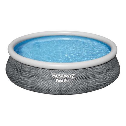 Bestway Fast Set 15' x 42" Round Inflatable Pool Set - Primary Image