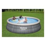Bestway Fast Set 15' x 42" Round Inflatable Pool Set - Thumbnail 13 of 14