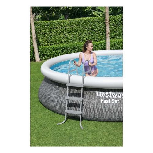 Bestway Fast Set 15' x 42" Round Inflatable Pool Set - Primary Image
