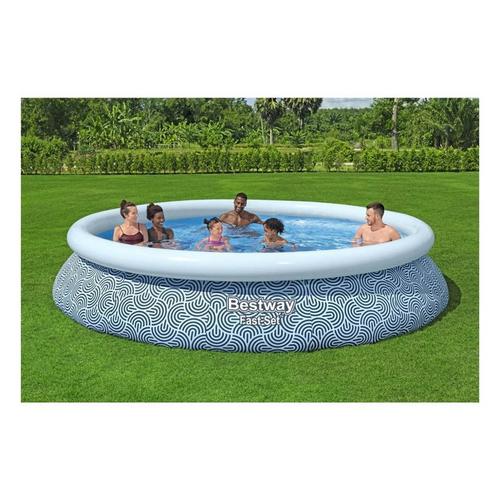 Bestway Fast Set 13' x 33" Round Inflatable Pool Set - Primary Image