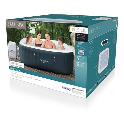 Bestway SaluSpa Ibiza Energy-Efficient AirJet Inflatable Hot Tub - Primary Image