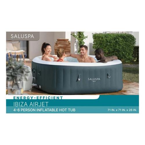 Bestway SaluSpa Ibiza Energy-Efficient AirJet Inflatable Hot Tub - Primary Image