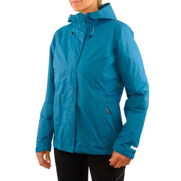 Women's Boulder Gear Rawik/ Stratus Packable Rain Jacket Large Deep Lagoon