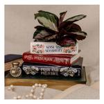 Steel Mill & Co Jane Austen Stacked Books Planter - Thumbnail 3 of 6