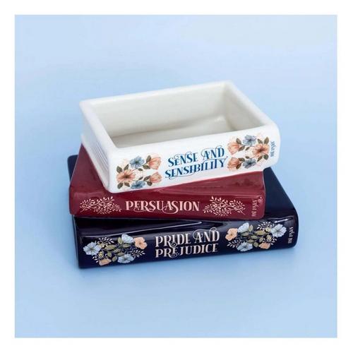 Steel Mill & Co Jane Austen Stacked Books Planter - Primary Image