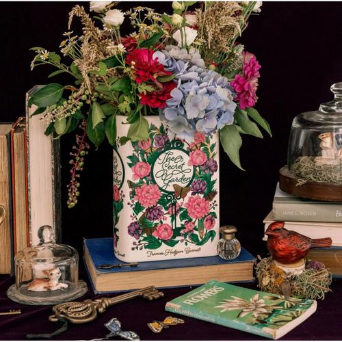 Steel Mill & Co The Secret Garden Large Book Vase (Collector's Edition) - Primary Image
