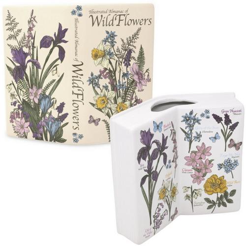 Steel Mill & Co Wildflowers Open Book Vase - Primary Image