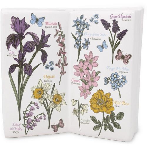 Steel Mill & Co Wildflowers Open Book Vase - Primary Image