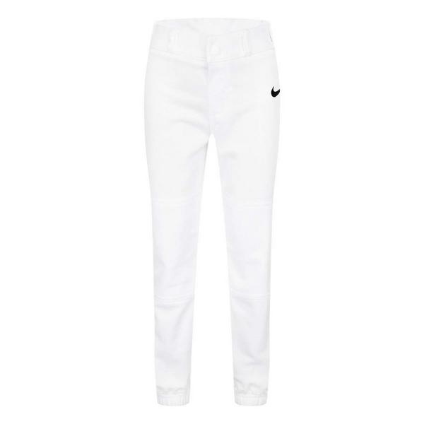 Boys' Nike Tee Ball Baseball Pants Youth 7 White Long