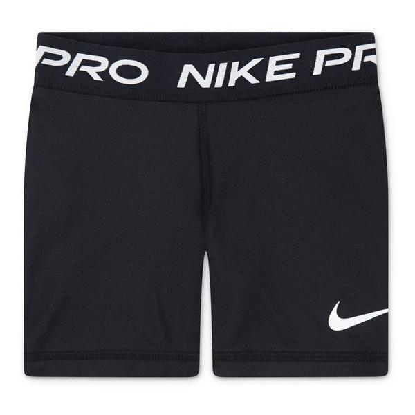 Girls' Nike Pro Dri-FIT Shorts 6 Black