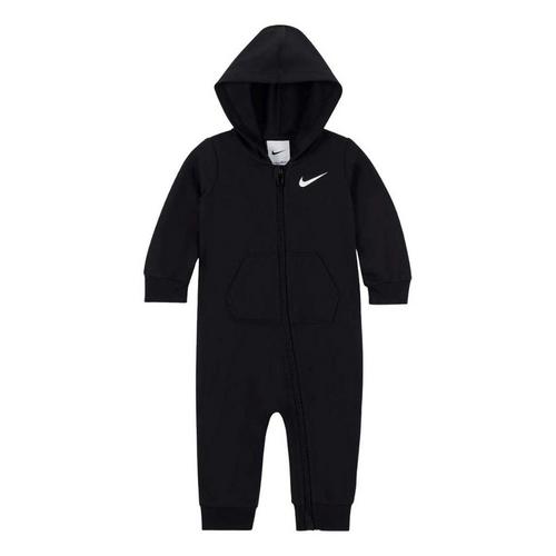 Baby Nike Essentials Hooded Long Sleeve Romper - Primary Image