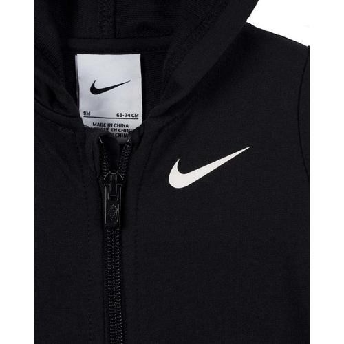 Baby Nike Essentials Hooded Long Sleeve Romper - Primary Image