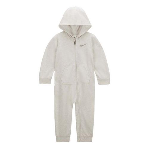 Baby Nike Essentials Hooded Long Sleeve Romper - Primary Image