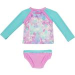 Toddler Girls' Nano Noruk Unicorn Tankini Swim Rashguard - Thumbnail 2 of 2
