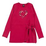 Girls' Nano Noruk Heart Garden Long Sleeve Dress - Thumbnail 2 of 3