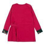 Girls' Nano Noruk Heart Garden Long Sleeve Dress - Thumbnail 3 of 3