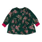 Baby Girls' Nano Noruk Smocked Floral Garden Long Sleeve Dress - Thumbnail 1 of 3