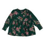 Baby Girls' Nano Noruk Smocked Floral Garden Long Sleeve Dress - Thumbnail 2 of 3