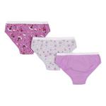 Girls' Nano Noruk Puppy Snowflake 3 Pack Bikini Underwear - Thumbnail 2 of 2