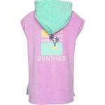 Toddler Girls' Nano Noruk Beach Poncho Hoodie Swim Cover Up - Thumbnail 2 of 3