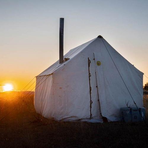 Montana Canvas Traditional 10 oz. 12'x14' Canvas Wall Tent - Primary Image
