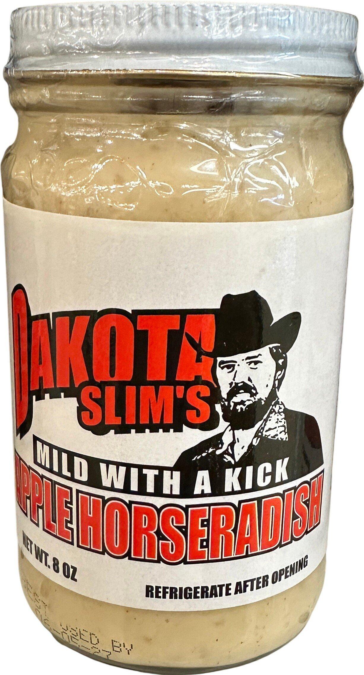 Dakota Slim's Mild Apple Horseradish Sauce - Dakota Slim's