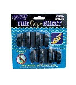 Titan 3" Rope Cleat, Black, Nylon, 2-Pack | by West Marine