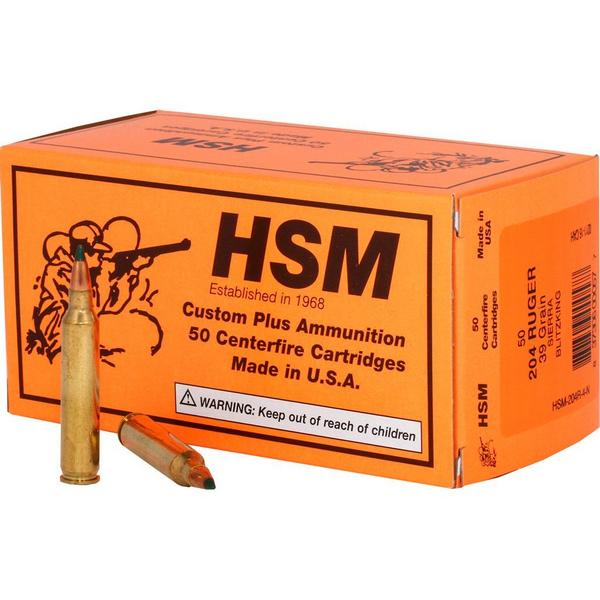 HSM AMMUNITION HSM BlitzKing Varmint Rifle Ammunition