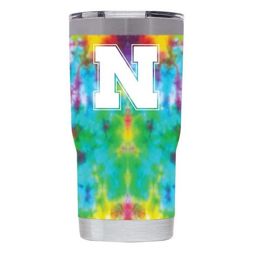 Gametime Sidekicks Nebraska Cornhuskers 20oz. Tiedye Tumbler - Primary Image