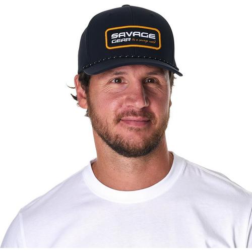 Men's Savage Gear Patch Logo Performance Snapback Hat - Primary Image