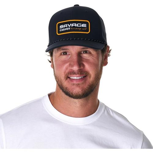 Men's Savage Gear Patch Logo Performance Snapback Hat - Primary Image