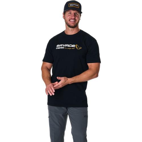 Men's Savage Gear Patch Logo Performance Snapback Hat - Primary Image